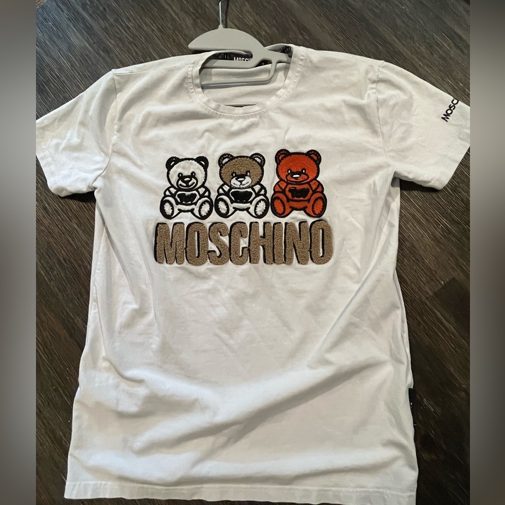 Moschino knitted “3 Teddy bear shirt”